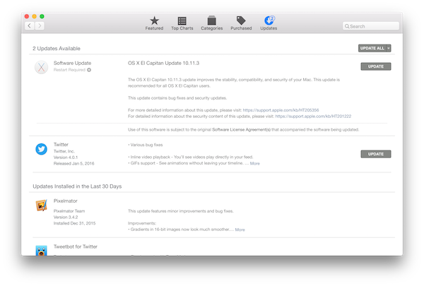 Mac 10.11.3 Download